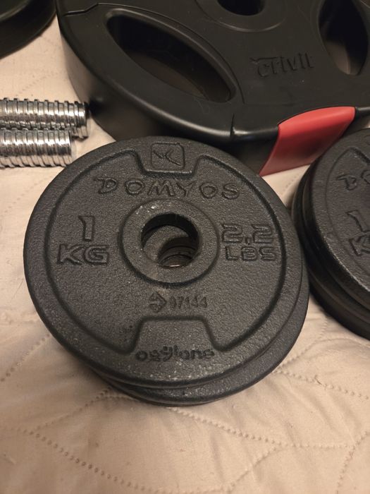 Zestaw ciężarków do ćwiczeń