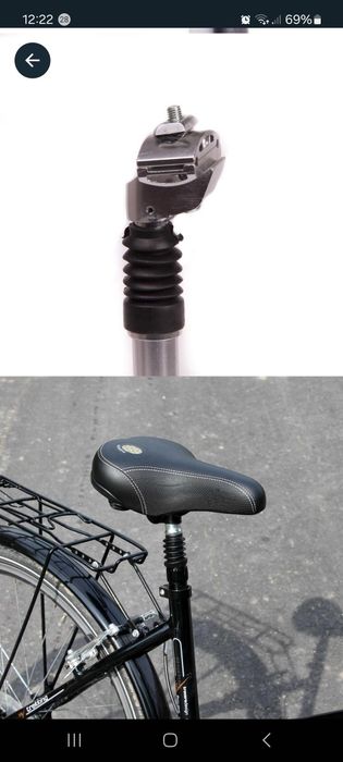 Sztyca z amortyzatorem średnica 25.4mm.