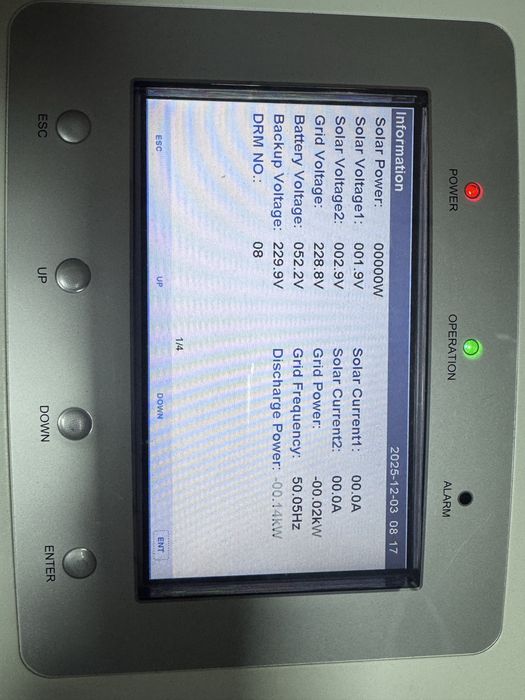 Гибридный однофазный инвертор Solis RHI-5K-48ES-5G5кВт