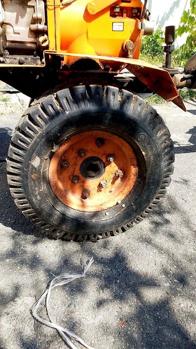Мотоблок Кентавр с прицепом