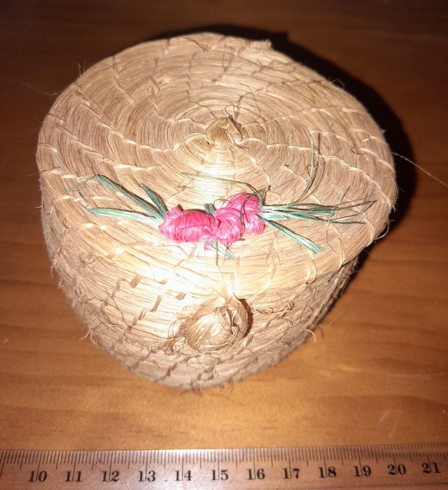 3 cestinhas artesanais