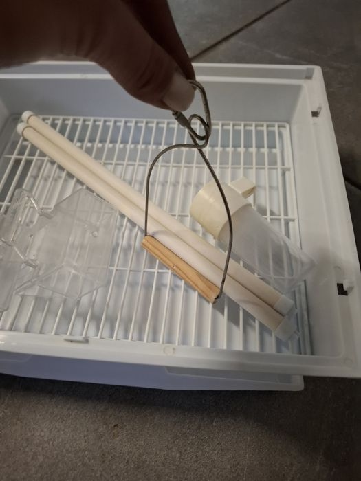 Gaiola pássaro c/ acessórios