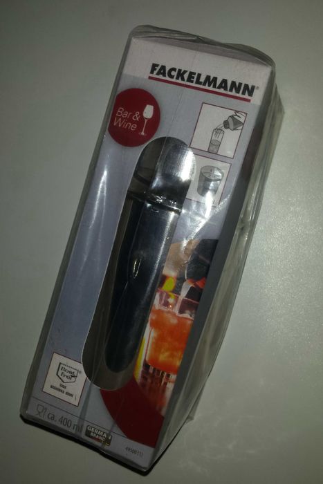 Посуда металлическая 400 мл Германия Шейкер для коктейлей Fackelmann