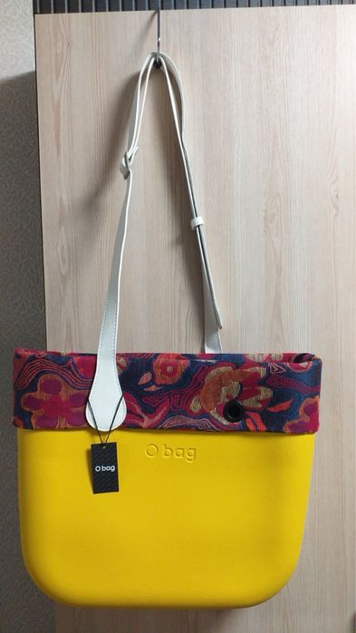 O bag Obag обег обэг classic сумка, оригінальна з штампами
