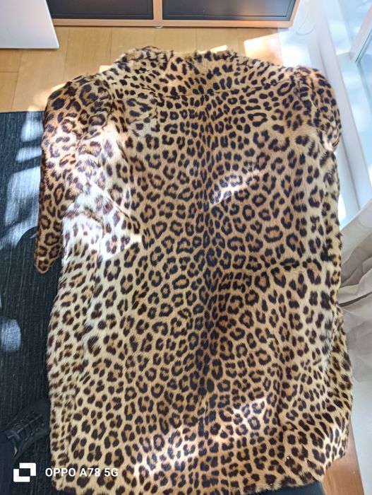 Casaco Leopardo vintage, feito á medida