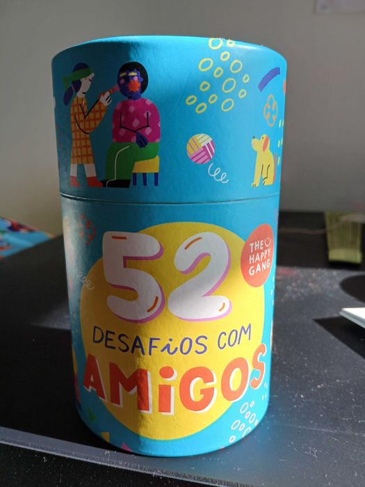 Jogo 52 desafios com amigos the happy gang