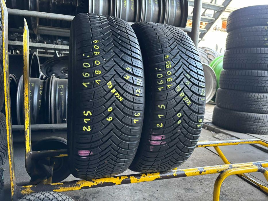2X OPONY CAŁOROCZNE 215/60R16 99H Kleber Quadraxer 2 6.9MM 2020R SPR. CAŁE! #190904