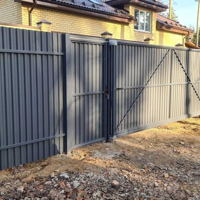 Профнастил Фасад Металочерепиця Кровля Комплектуючи доставка адресна