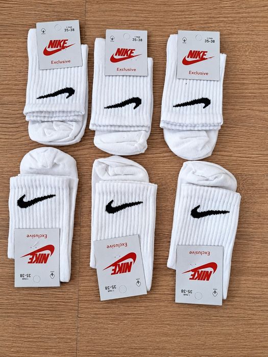 Skarpetki nike r 35-38 6 par