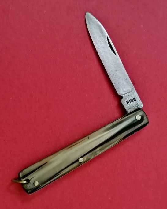 Canivete antigo tipo madrepérola rajada