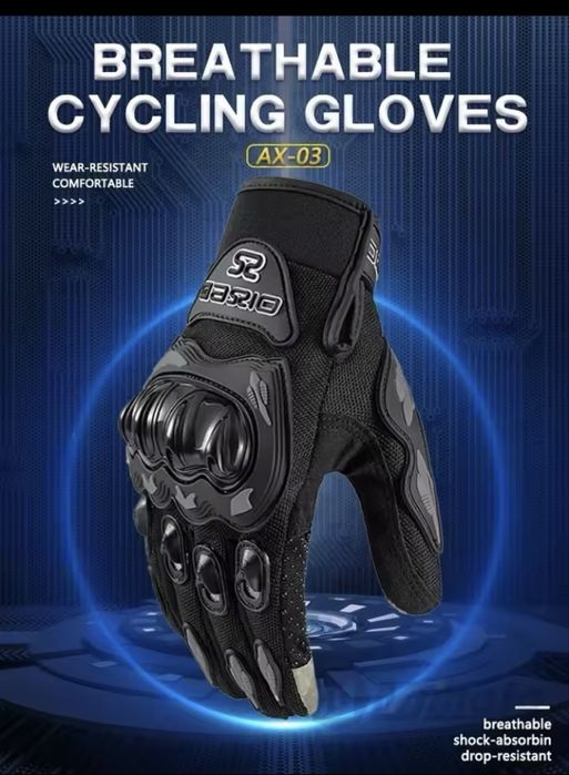 Luvas novas para mota moto com protecoes