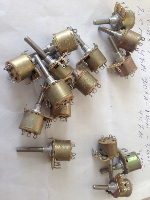 Резистори змінні СП3 -4ВМ; аМ: 45 грн. - Аксесуари й комплектуючі Рівне ...