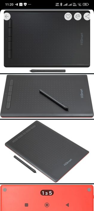 Графічний планшет HiSmart WP9625