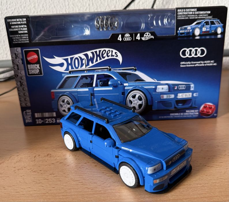 Mattel Brick Shop Hot Wheels – '94 Audi Avant RS2