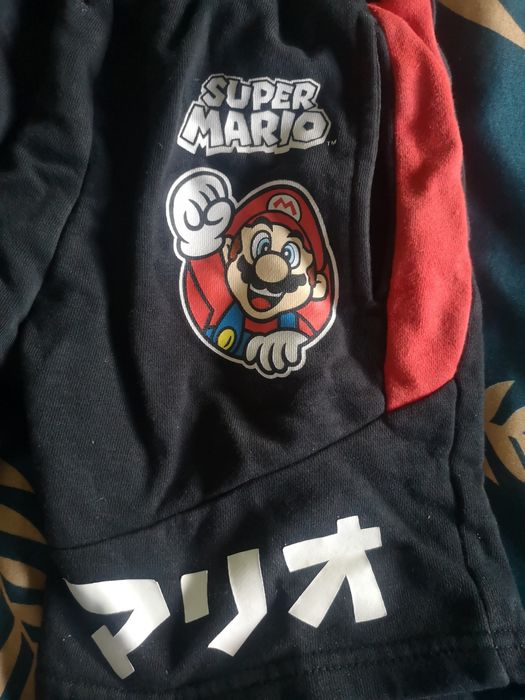 Spodenki super mario 122 cm