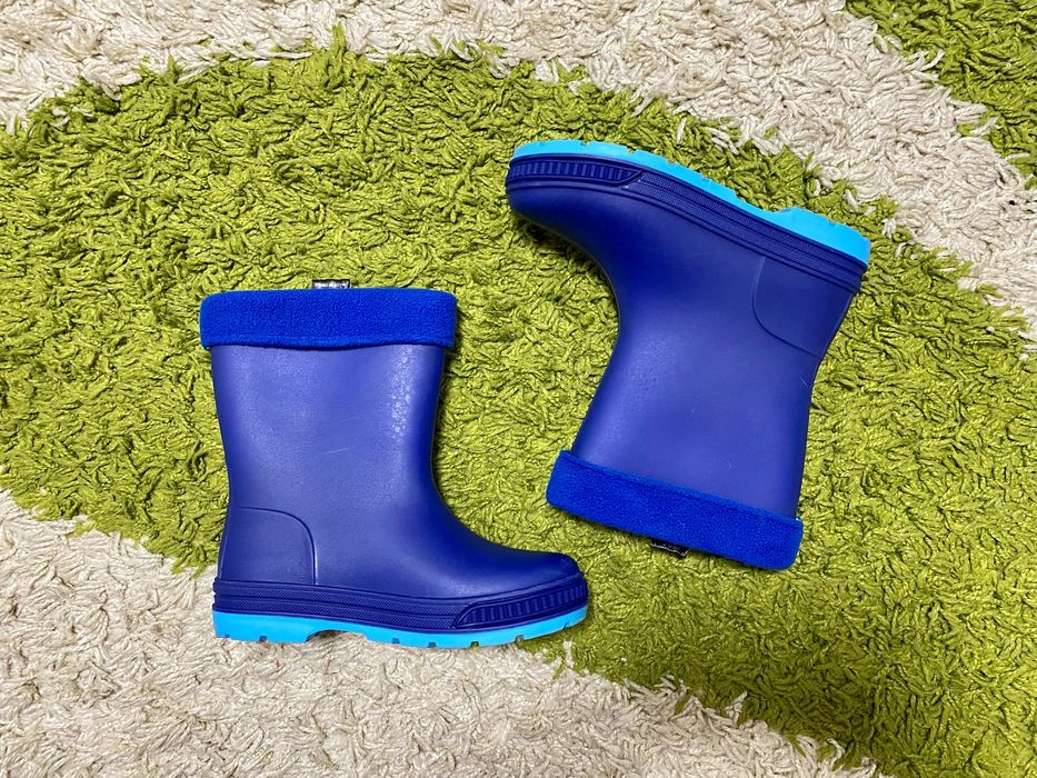 Резиновые сапожки для мальчика в идеальном сост. 34 р 20,5 см Sinsay