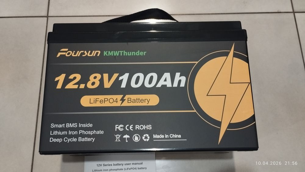 Akumulator lifepo4 Forsun 12v 100ah