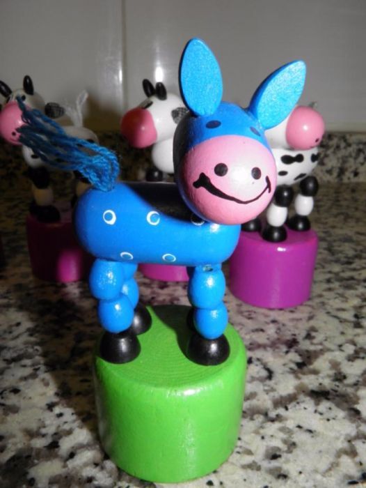 8 Bonecos de elásticos