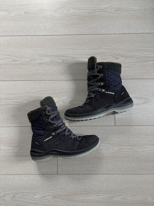 Оригінальні трекінгові кросівки високі черевики Lowa Calceta Gore-Tex 38р 24 см