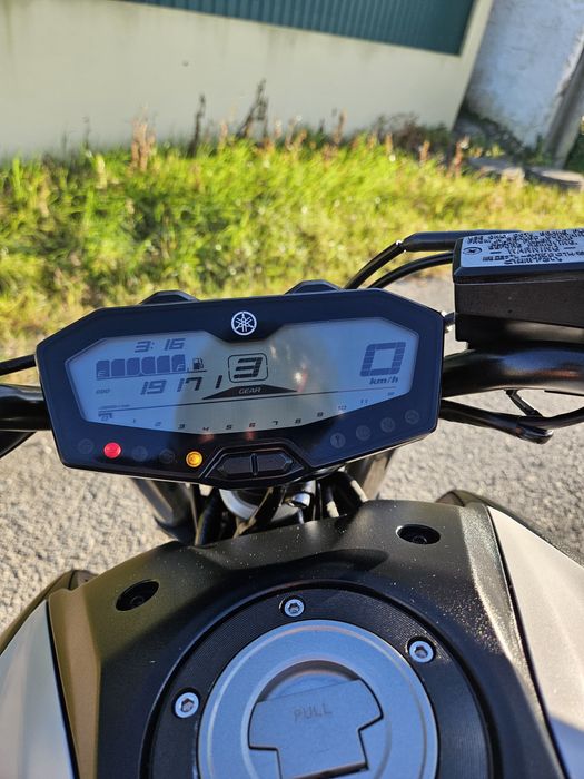 Yamaha MT 07 Ice Flow