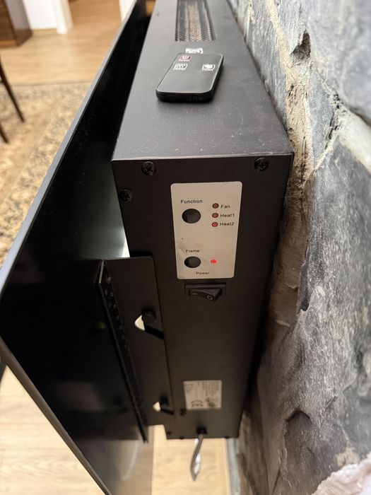 Kominek na święta! Biokominek elektryczny Vancouver AJ145 lampy LED