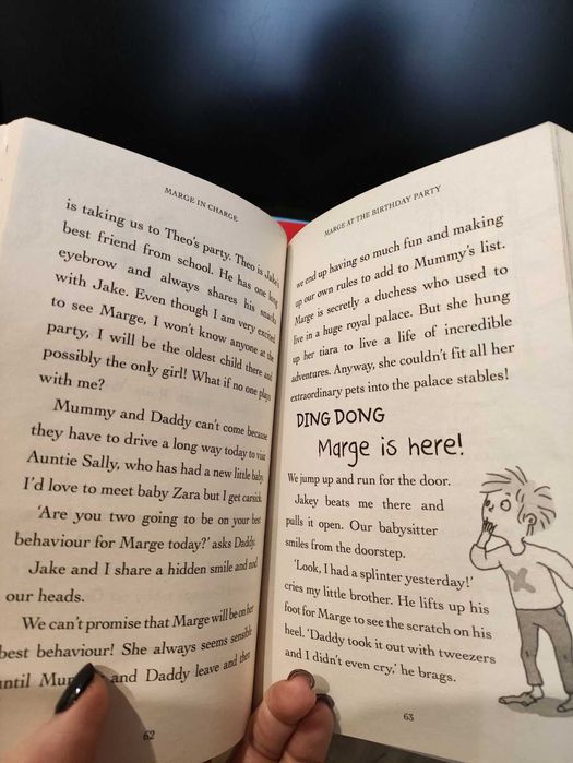 Книги англійською для дітей. "Marge in Charge" Isla Fisher