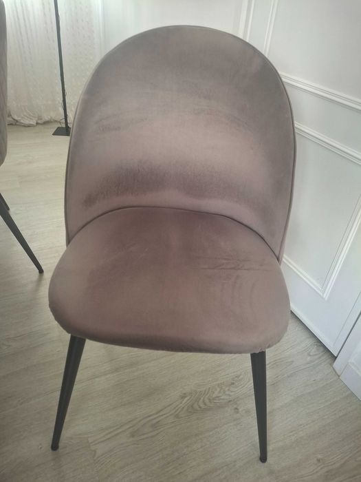 Vendo conjunto de 7 cadeiras em cor cinza e azul e 1 Chaise Longue azul