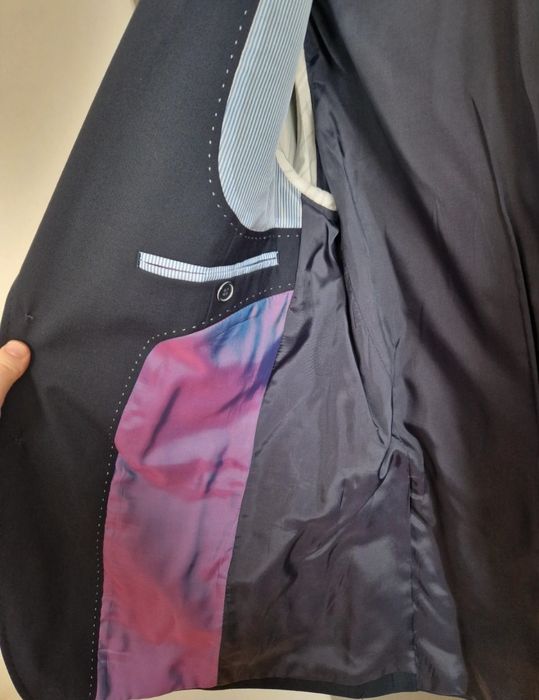 Granatowa marynarka męska