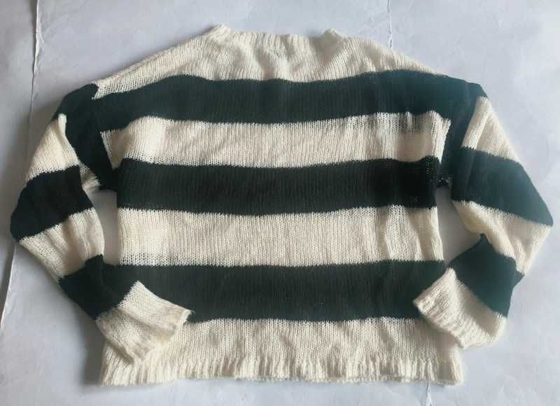 C&A sweter w pasy M