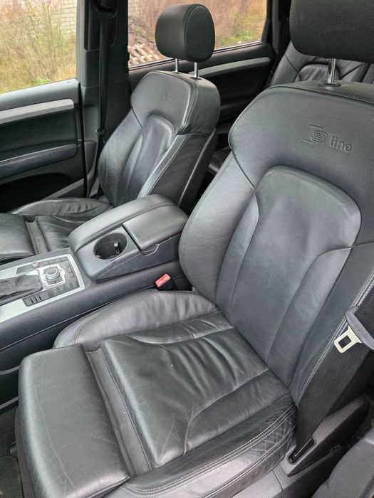 Кожаний салон Audi Q7 4L (06-09) S Line 7-ми місний Ауді Ку7 Сидіння