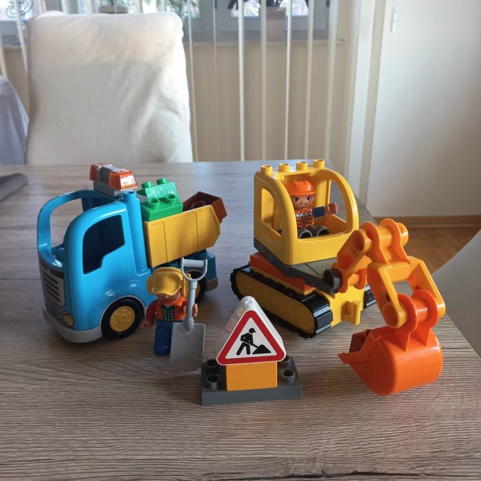 Lego duplo 10812 koparka i wywrotka