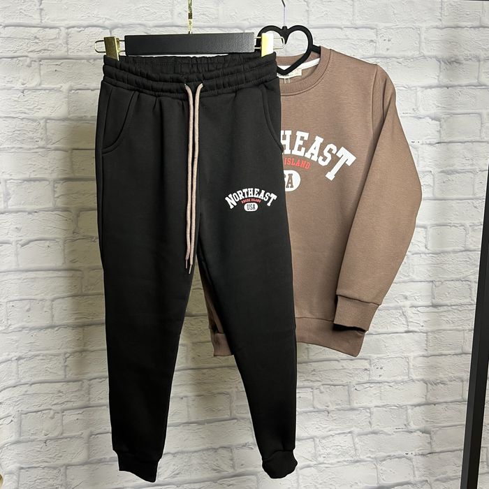 Новий теплий костюм для хлопчика та підлітка 116-164