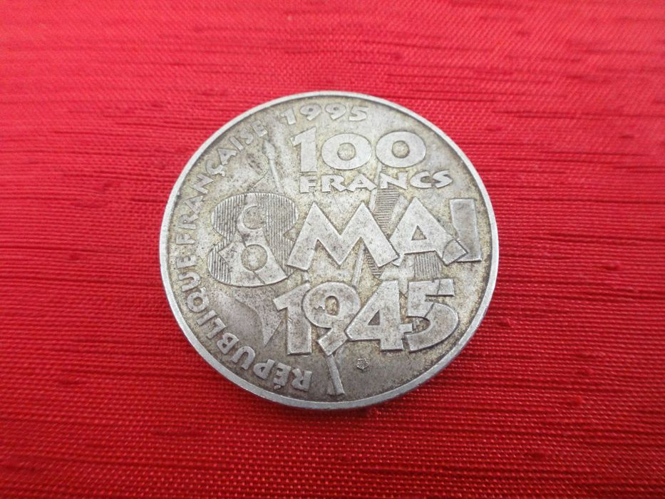 Srebrna moneta 100 Franków 1995