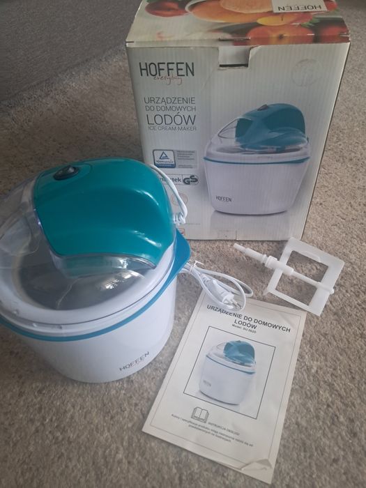 Maszyna urządzenie do robienia domowych lodów deserów Hoffen
