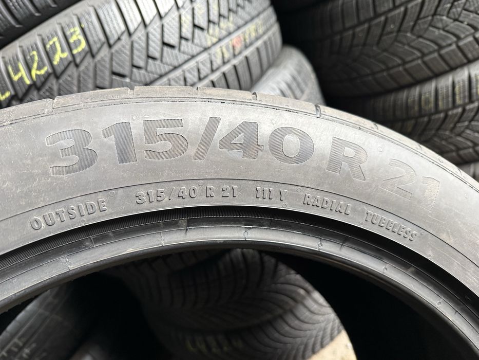 Літні шини 315/40 R21 Continental SportContact 6 2шт. 90% 2023