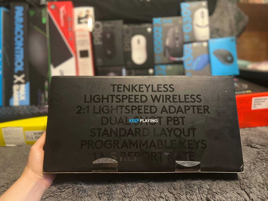 Клавіатура Logitech G Pro X TKL LightSpeed GX Red Linear (Кіберспорт)