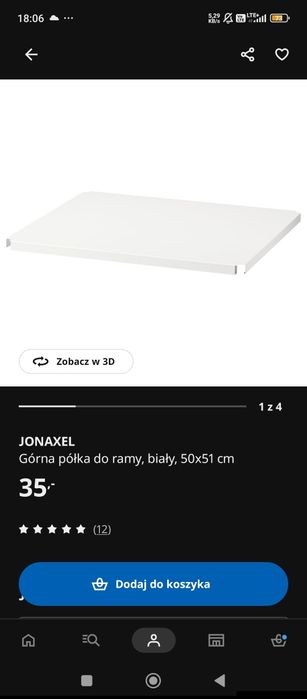 Zestaw regałów jonaxle szafa ikea