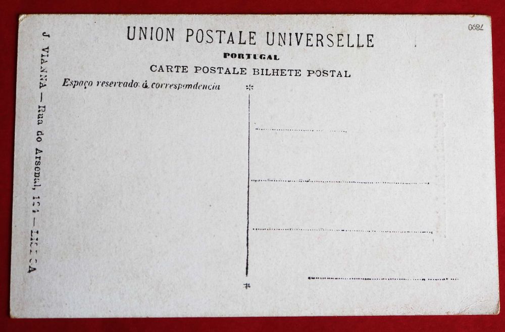 Rainha D. Amélia - postal ilustrado
