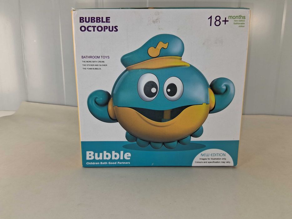 N043 Zabawka Do Kąpieli Bubble Octopus Ośmiornica Bańki 18+