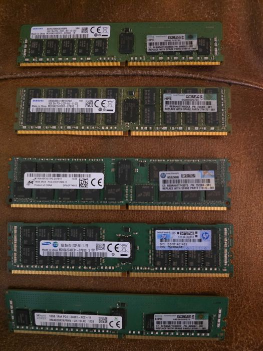 Memórias DDR4 [ECC] - 16GB