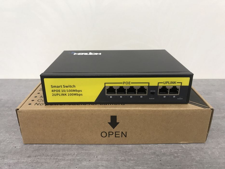Комплект ИИ‼️4Mp на 2 камеры Dahua Imou набор внутреннего iP видеонаблюдения внутрішнього відеонагляду PoE в магазин офис дом склад офіс с микрофоном