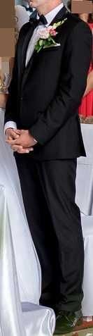 Garnitur ślubny czarny