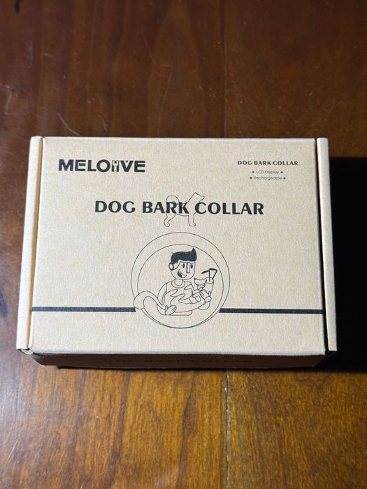 Coleira Anti latido Cães 3 modos choque/vibração/som