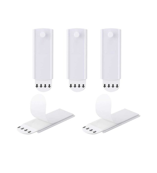 Samoprzylepne haczyki do wieszania obrazów bez wiercenia do 2kg, 5 szt