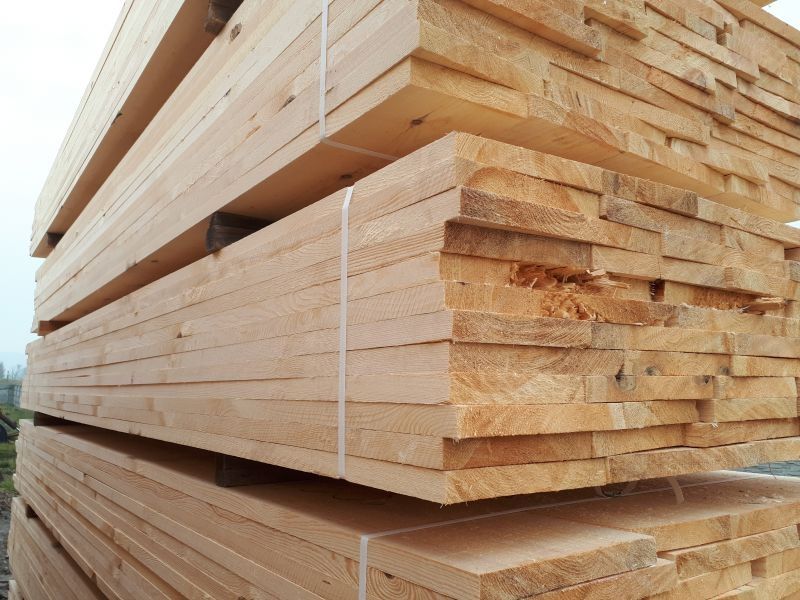 Więźba dachowa deska szalunkowa