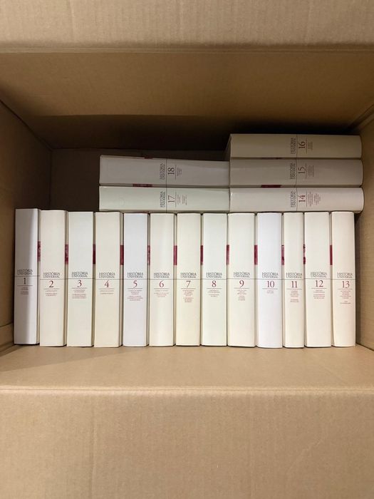 Colecção de 18 livros de História Universal