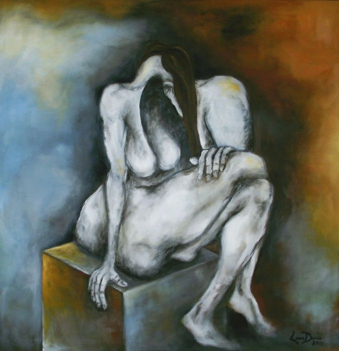 Pinturas a óleo em tela originais
