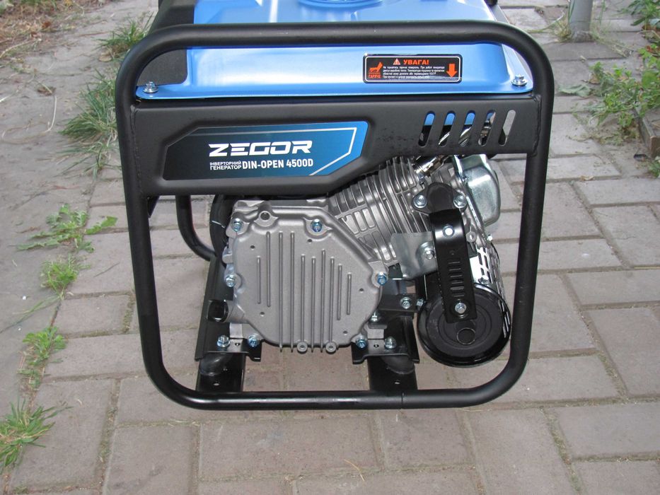 Генератор інверторний бензин/газ ZEGOR DIN OPEN 4500D 4,5кВт