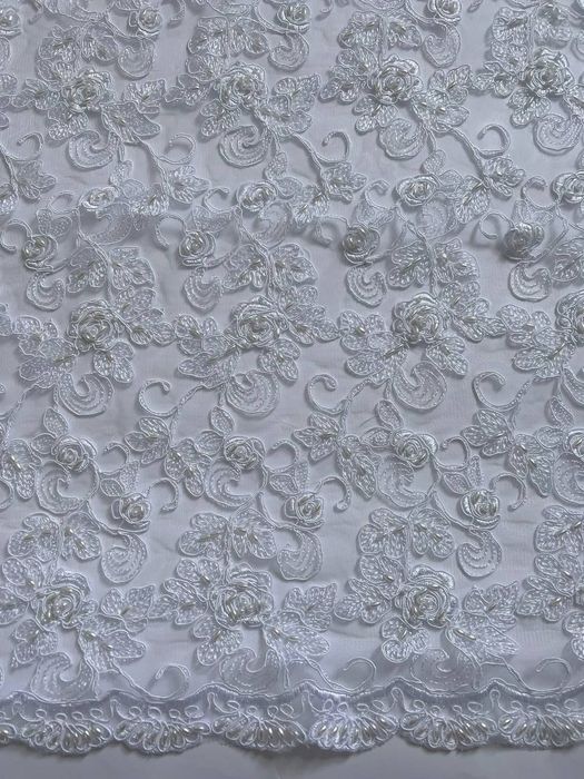 Отрез свадебной ткани