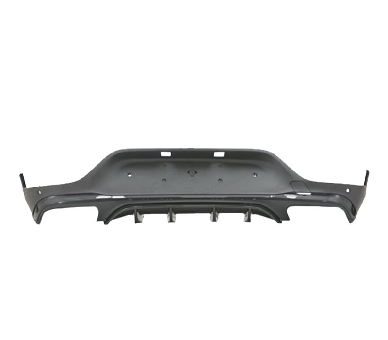 DIFUSOR MERCEDES GLC C253 COUPE 15-18 LOOK AMG GLC43 PRETO